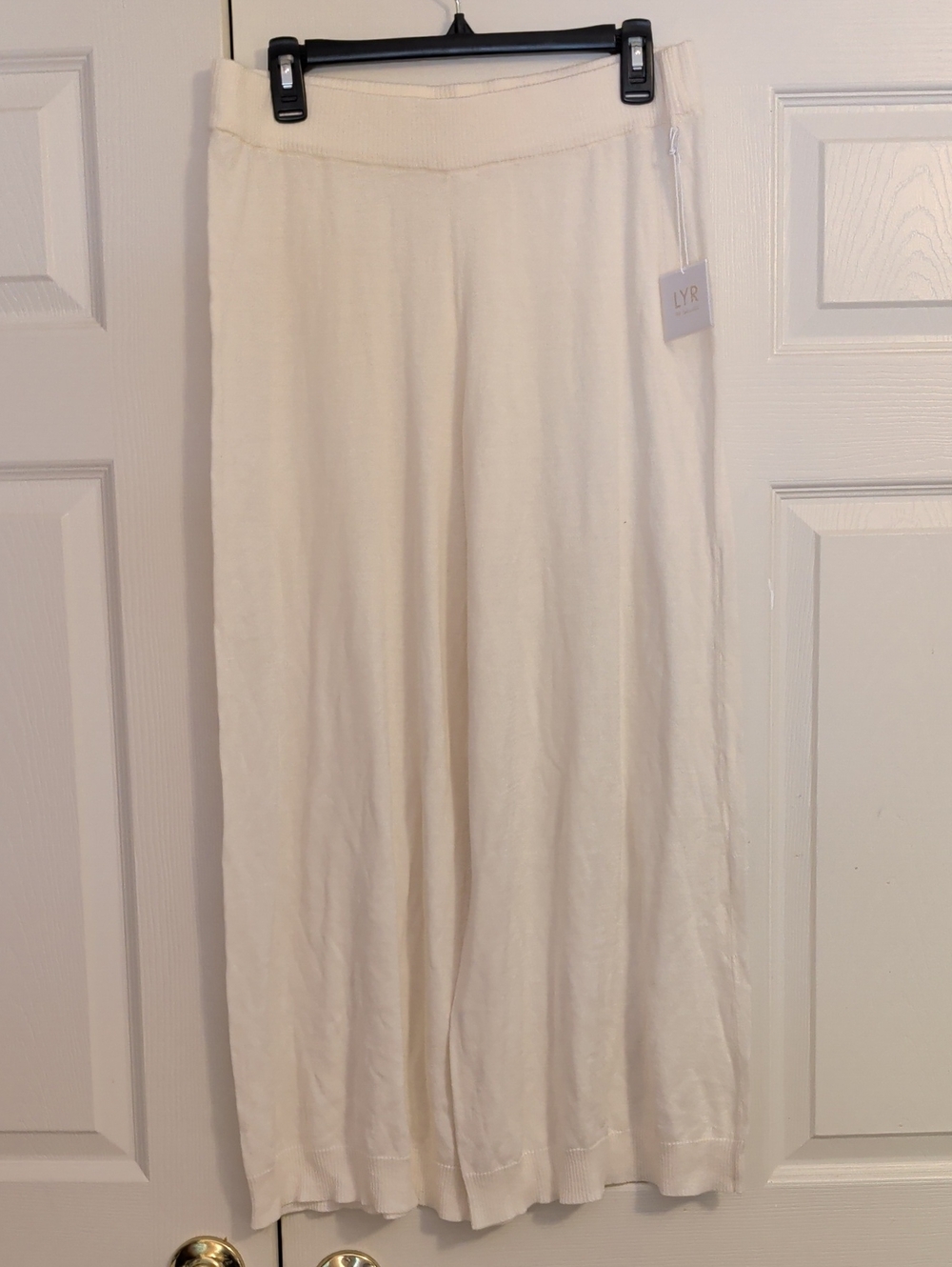 LYR by Splendid Cropped Loopknit LYR Sweaterpant NWT - Picture 5 of 9